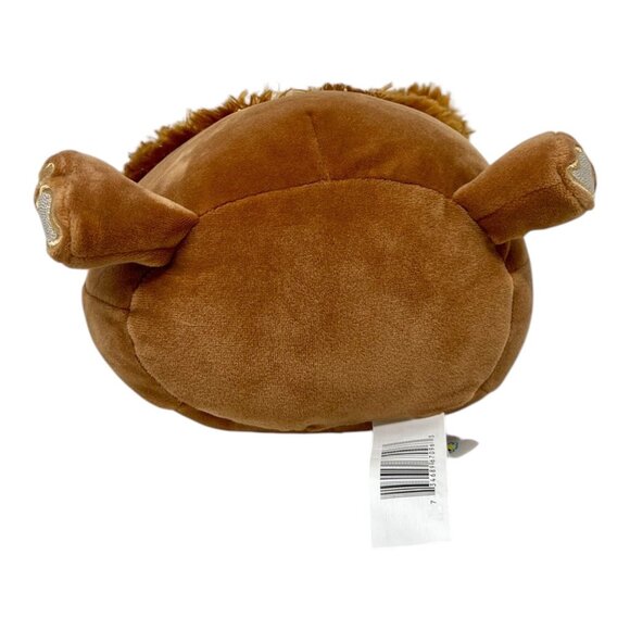 Squishmallows Kelly Toy Benny the BIgfoot 7 in Brown Furry Stuffed Animal Plush - Picture 5 of 8